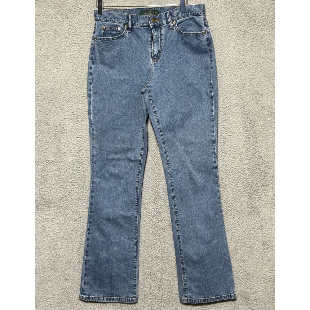 LRL LAUREN JEANS CO Ralph Lauren Classic Bootcut Denim Jeans Womens Size 6‎